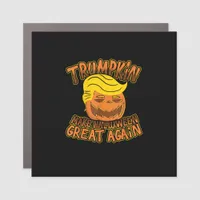 Trumpkin Make Halloween Great Again Funny Politics Car Magnet