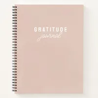 Minimalist Pink Gratitude Journal