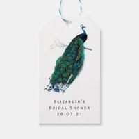Vintage Peacock Gift Tags