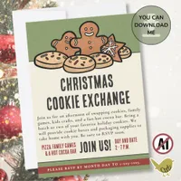  Christmas Cookie Exchange Party Invitations