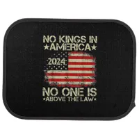No Kings In America Minimal Clean Car Floor Mat