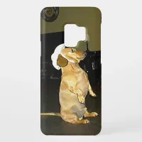 Sitting Pretty Dachshund Samsung Galaxy Case