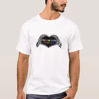 Month Skeleton Heart Hands LGBTQIA Creative Style T-Shirt