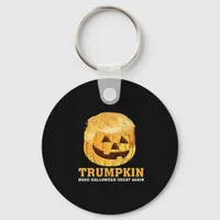 Funny  Pumpkin Trumpkin Halloween  Keychain