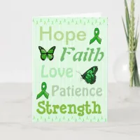 Hope, Faith Encouragement Lyme Disease Card