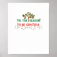 Tis The Season Retro Classic Poster