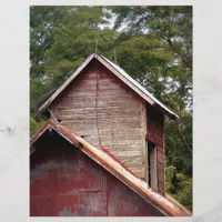 Faded Red Barn Cupola