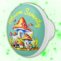 Blossom Serenity Cottagecore Mushroomcore | Ceramic Knob