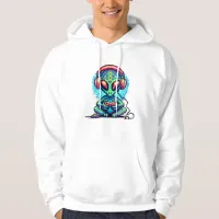 Escape Your World | Pixel Art Alien Hoodie