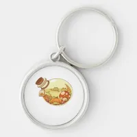 Fall Potion With Froggies Classic Keychain