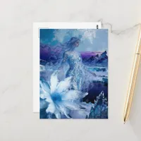 The winter Goddess Postcard