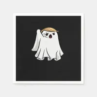 Fight Funny Halloween Trumpkin Napkins