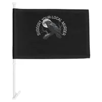 F-Caw-F - Support Your Murder Classic Car Flag