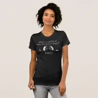 Bottle of Wine Between Friends Funny Cat T-Shirt