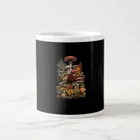 Cottagecore  Goblincore Mushroom Foraging Giant Coffee Mug