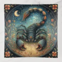 Scorpio Zodiac Astrology Sign Celestial Birthday Trinket Tray