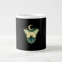 Moth Fairycore Goblincore Whimsigoth Cottagecore Giant Coffee Mug