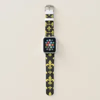 fleur de lis  apple watch band