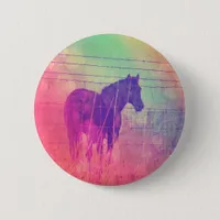 Horse Dreams Pinback Button