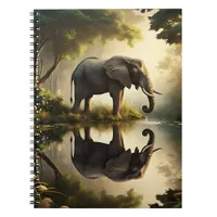 An Elephant's Reflection Notebook