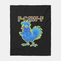 F-Caw-F Chicken Classic Creative Casual Fleece Blanket