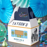 It’s Game On Skull  – Video Game Birthday Party  Favor Boxes