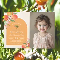 One Sweet Peach 1st Birthday