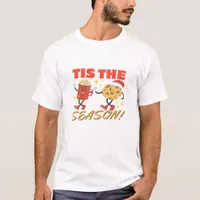 Tis The Season Christmas Retro Characters T-Shirt