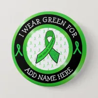 Lyme Disease Awareness Ribbon Support Button