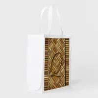 Polyester Bag - Brick Wall with Monogram