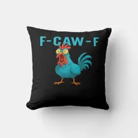 F-Caw-F-Chicken Essential Classic Style Throw Pillow
