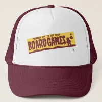 Gotta Get Boardgames Retro Tourist Theme Fun Trucker Hat