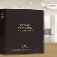 Custom Logo Estate Planning Portfolio Binder