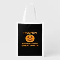 Trumpkin Make Halloween Great Again, Trumpkin Hall Grocery Bag