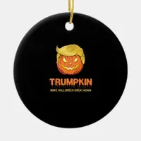 Halloween Trumpkin - Make Halloween Great Again De Ceramic Ornament