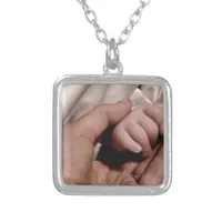 New Mom and Baby - Joy of Life Silver Plated Necklace