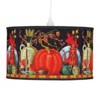 Autumn Festive Antique Painting Pumpkin Decoration Ceiling Lamp