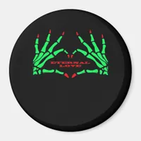 Skeleton Hands - Funny Halloween Magnet