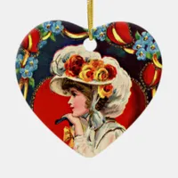 Vintage Lady Fashion Ornament