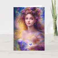 Thinking of You Beautiful Friend | Fairy Art Card