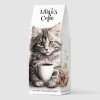 Kitty and Coffee 