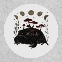 Academia Moon Witchy Goblincore Aesthetic Frog Cla Patch