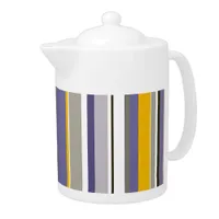 Modern New Season Stripes Teapot