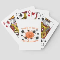 In Chief, Trick Or Treat, Political Anti Halloween Poker Cards