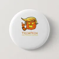 Halloween Trumpkin Funny – Classic Costume Design Button