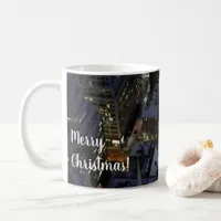 Hidden Christmas Tree in Manhattan at Night Coffee Mug