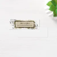 Abstract Floral Wedding Website