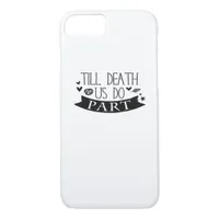 Till Death Do Us Part Wedding Vows Classic iPhone 8/7 Case