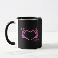 Heartless Skeleton Hands Classic Mug