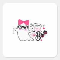 Mommy’s Boo Halloween Square Sticker
